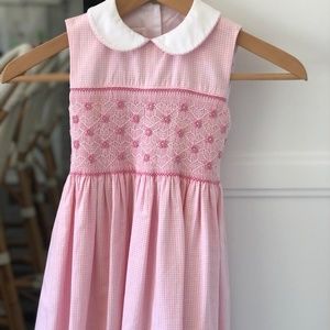 Anavini Pink Gingham Dress